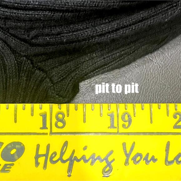 Charter Club Sweater Women's Medium Black Ribbed Gold Buttons - Picture 6 of 7